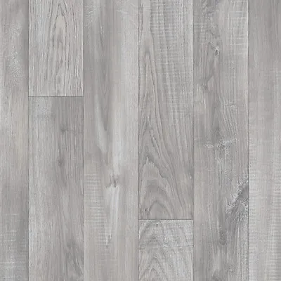 £0.99 • Buy Neutral MODERN Grey Wood 2m, 3m & 4m Wide Vinyl Floor From £11.99m²