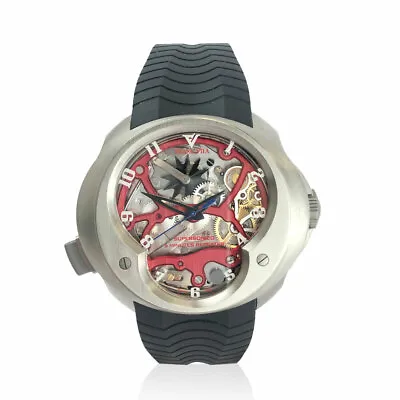 £20881.67 • Buy Franc Vila 35.TI.002 SuperSonico Titanium Red Lightium Dial Watch