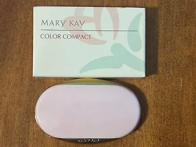 Mary Kay Empty Refillable Custom Compact Pink Gold #5455 New W/ Box Vintage NOS • $4.99