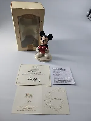 Lenox Disney The Best Wishes Collection-Love Struck Mickey Mouse  • $29.99