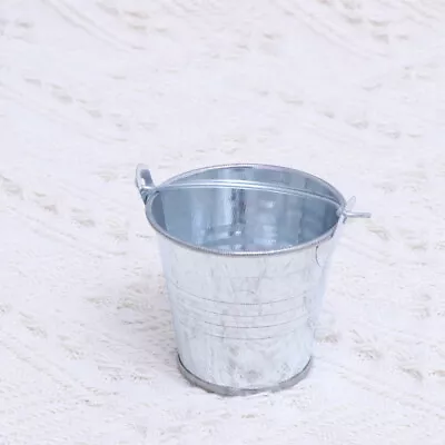 24 Tinplate Buckets Metal Baskets Flower Pot Planters Mini Candles • $23.92