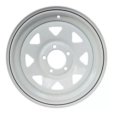 Extreme 4x4 Steel Wheel Suits Holden HQ 14 X 6  5/120.65 0P White For Trailers • $69.82