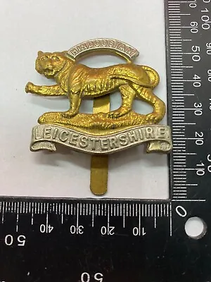 Original WW1 / WW2 British Army - The Leicestershire Regiment Cap Badge • $25.45
