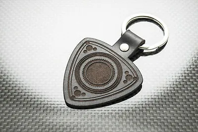 Handmade Italian Leather Keychain Keyring For Mazda Rotary Rotor Key Fob • $14.99