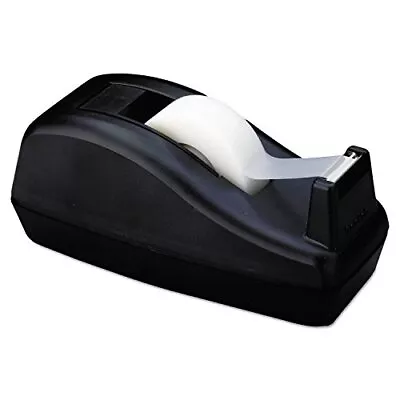 Scotch Deluxe Desktop Tape Dispenser Black For 1 Inch Core Tapes (C-40) • $14.99