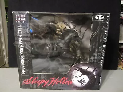 McFarlane Toys Sleepy Hallow Headless Horseman 3 Pc. Deluxe Box Set-NIB • $159.99