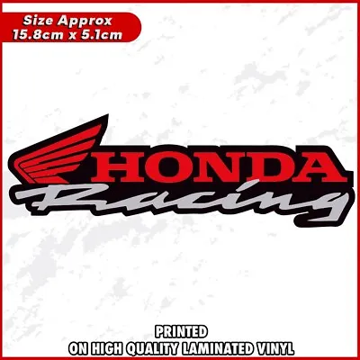 Honda Racing Sticker Repsol Team Suit Laptop Car Ute Mancave Shed Toolbox Decal • $7.35