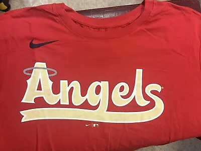 Los Angeles Angels MLB “City Connect” Authentic Nike Apparel Shirt (XL) • $13.95