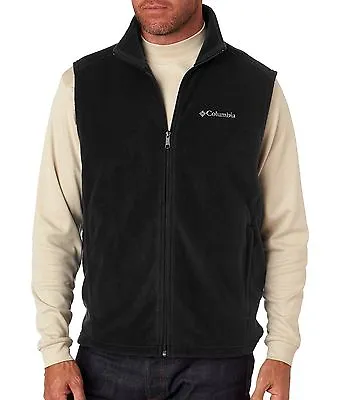 Columbia Men's Cathedral Peak II Vest Size S-3XL Quick Dri Fleece Jacket • $37.95