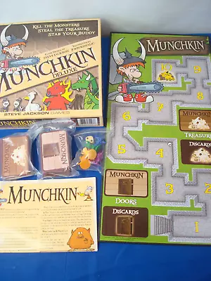 Steve Jackson Games Munchkin Deluxe Board Game READ • $9.99