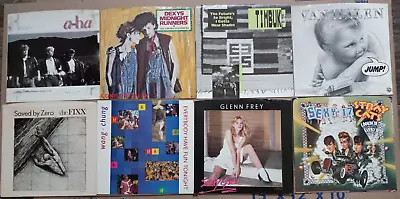 A-HA Timbuk 3 Van Halen Fixx Stray Cats Glenn Frey Dexys 8 Picture Sleeves Only • $5.99