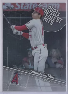 2022 Shohei Ohtani Topps 2021's Greatest Hits • $2