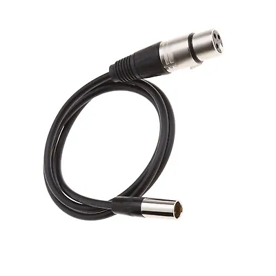 XLR Female To Mini Male Microphone Cable For BMPCC 4k Pocket 4K Cinema Camera 4k • £5.53