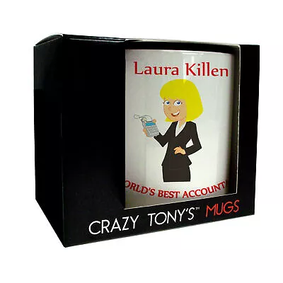 Accountant Graduation Gifts Accountants Mug Crazy Tony's Accountants Presents • £11.94