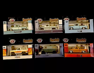 2024 M2 Machines Squarebody Syndicate Set Of 6 With Cardboard Sleeve • $15.50