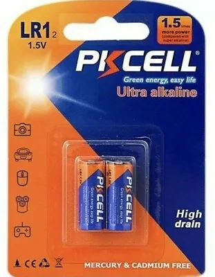 TWO PCS LR1 N AM5 E90  Ultra Alkaline Battery 1.5V Best Before 12/2030 • £2.49