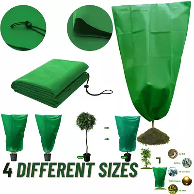 Heavy Duty Frost Protection Bags Plants Fleece Winter Jacket Garden Plant Cover! • £3.85