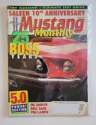 MUSTANG MONTHLY January 1994 Saleen 10th Anniversary 25 Boss Years • $16.95