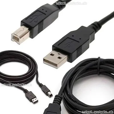 USB PRINTER LEAD/CABLE LEXMARK - X5650/X4650/Pro805/Interpret S405/Interact S605 • £4.99