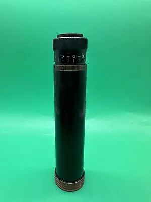 VINTAGE Optical Scope PROFESSIONAL Auxiliary TELESCOPE Farrand Type 60 LENS • $379.99