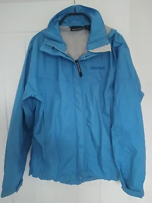 Marmot Blue Waterproof Jacket Woman's Size Small • £12.99