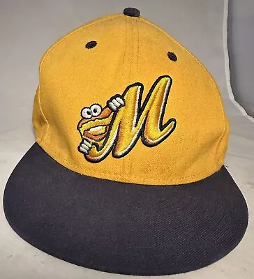 Montgomery Biscuits Fitted New Era 59Fifty Baseball Cap 7 1/2 Minor League • $21.95