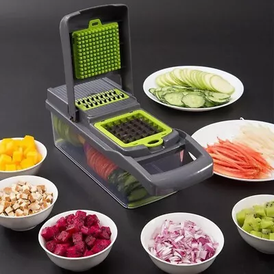 Fullstar Vegetable Chopper Food Chopper Dicer With 7 Electric Vegetable Chopper • $43.98