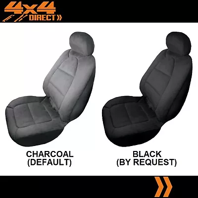 Single Padded Velour Seat Cover For Nissan Navara Np300 • $99