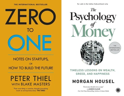 $36.19 • Buy 2 Books (Zero To One By Peter Thiel+The Psychology Of Money) BOOK FAST SHIP