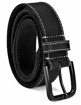 Timberland Men's 1.57 In (40MM) Rugged Genuine Leather Casual Jean Belt • $19.99