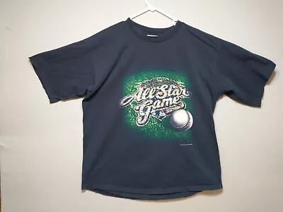 Lee Sport Shirt Mens XL Brewers All Star Game 2002 MLB Baseball Vintage • $9.99