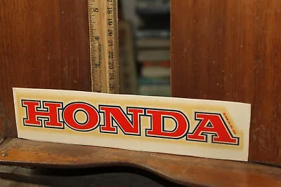 Vintage Decal Waterslide 1974 HONDA Motorcycles • $10