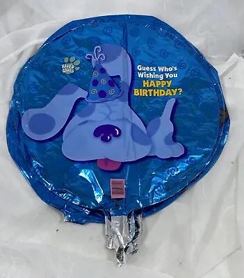 (8) Blue's Clues Mylar Balloons - Guess Who's Wishing You A Happy Birthday • $34.30