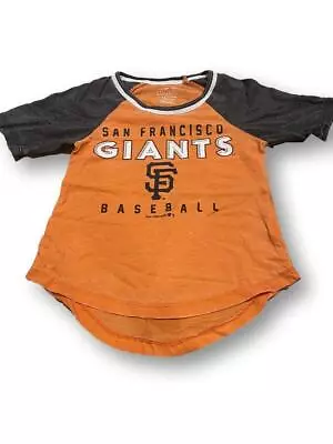 San Francisco Giants Baseball Kids T-shirt Size XS 4/5 Orange • $4.99