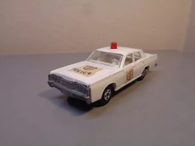 MATCHBOX LESNEY SUPERFAST No MB55A VINTAGE MERCURY POLICE CAR NMINT CONDITION • $2.71