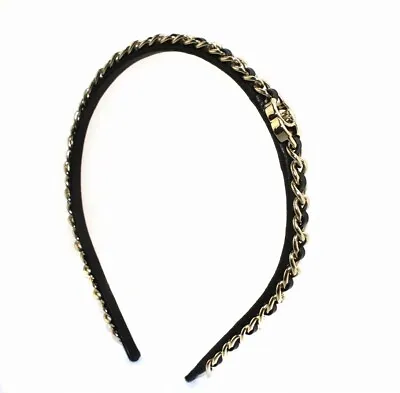 CHANEL 21 Year Made 21A CCmark Chain Headband P0005637 • $1086.76