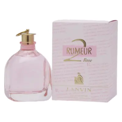 LANVIN RUMEUR 2 ROSE Eau De Parfum 100ml EDP Spray - Brand New • £25.75