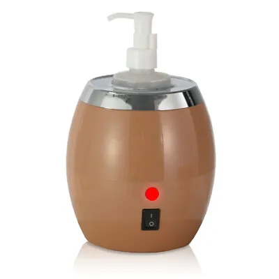 NEW! MASSAGE OIL/LOTION BOTTLE WARMER W/AUTO-TEMPERATURE • $43.95