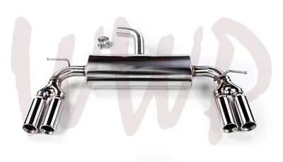 2.5  Stainless Quad Tip Axle Back Exhaust System For 06-09 VW Golf GTI 2.0T MK5 • $299.95