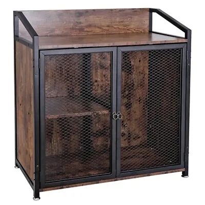 Industrial Bar Cabinet For Liquor And Wine Glasses • $109