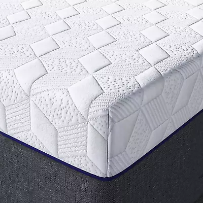 4 Inch Memory Foam Mattress Topper King Size Firm Pain-Relief & Motion-Isolatio • $146.72