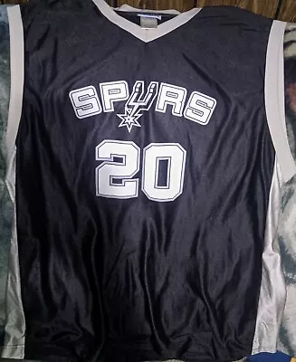 San Antonio Spurs Swingman Sleeveless Jersey - Manu Ginobili - #20 - NBA • $50