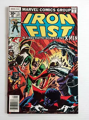 Iron Fist #15 Marvel Bushmaster X-Men Appearance 1977 • $7.99