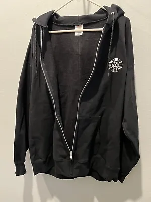 Volkswagen Custom Black Hoodie Old School German Logo XL. VW Sweatshirt NWOT • $49.98