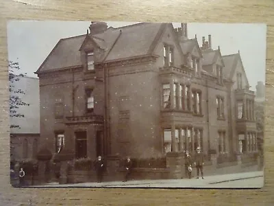 Leeds.woodhousecromer Hall .old  R.p.  Postcard.pu.1904 • £7.99