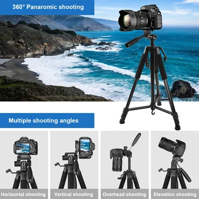 $14.50 • Buy Professional Camera Tripod Stand Mount Phone Holder For IPhone DSLR Travel AU