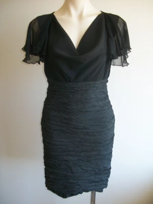 $15.95 • Buy Lovely Fitted Cocktail Dress By Joseph Ribkoff Aust Size  10, Vg Condition,