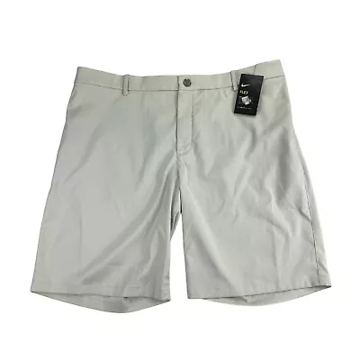 Nike Mens Dri-Fit Flex Golf Shorts Light Khaki 40 • $29.97