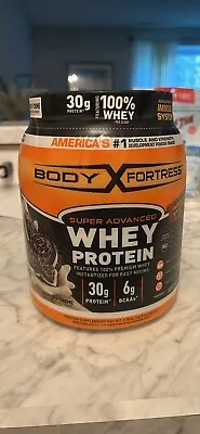 Body Fortress 100% Whey Premium Protein Powder Cookies N' Cream 1.78lbs • $9.19