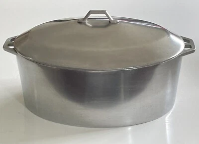 $29.99 • Buy Vintage Super Maid Supreme Cook-Ware Roaster Pot W/ Lid #257 Magnalite Style